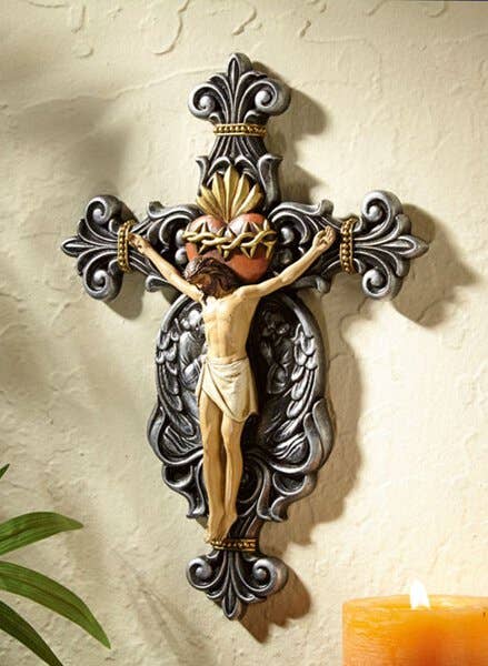 10" Calvary Sh Crucifix