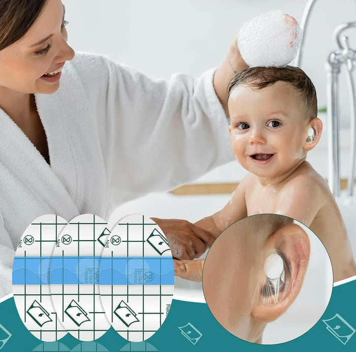 120 Pieces Ear Covers Waterproof for Baby.
