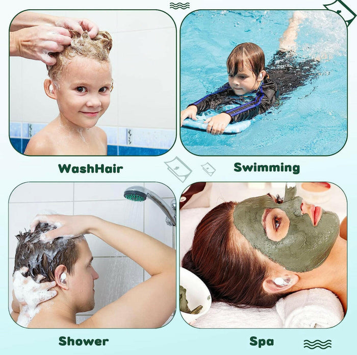 120 Pieces Ear Covers Waterproof for Baby.