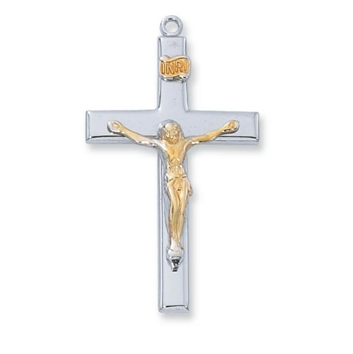 24" Two tone Crucifix
