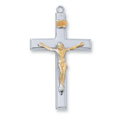 24" Two tone Crucifix