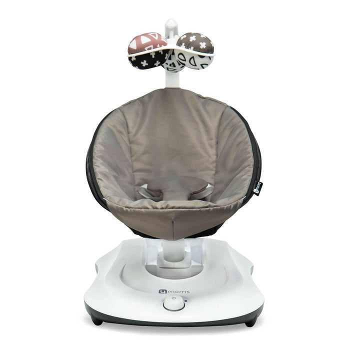 4moms RockaRoo 2.0 Baby Rocker with Front to Back Gliding Motion, Graphite