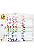 64pcs Baby Bottle Labels for Daycare, Waterproof Write-On Name Labels,Freezer Dishwasher Safe.