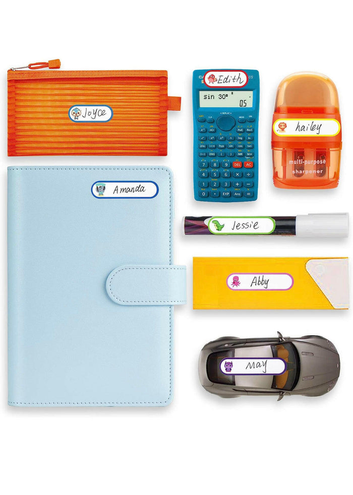 64pcs Baby Bottle Labels for Daycare, Waterproof Write-On Name Labels,Freezer Dishwasher Safe.