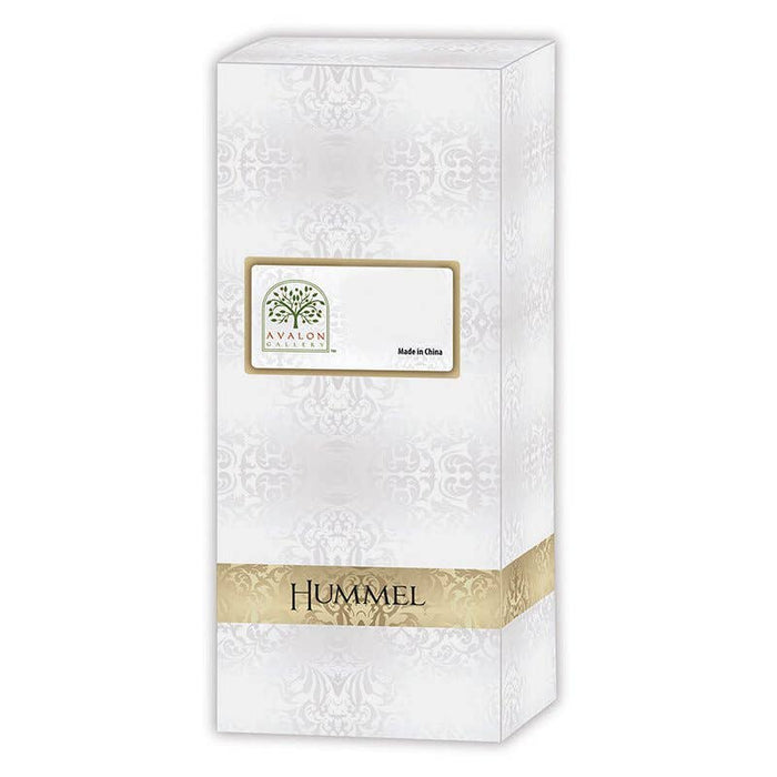 White box for statue on white background