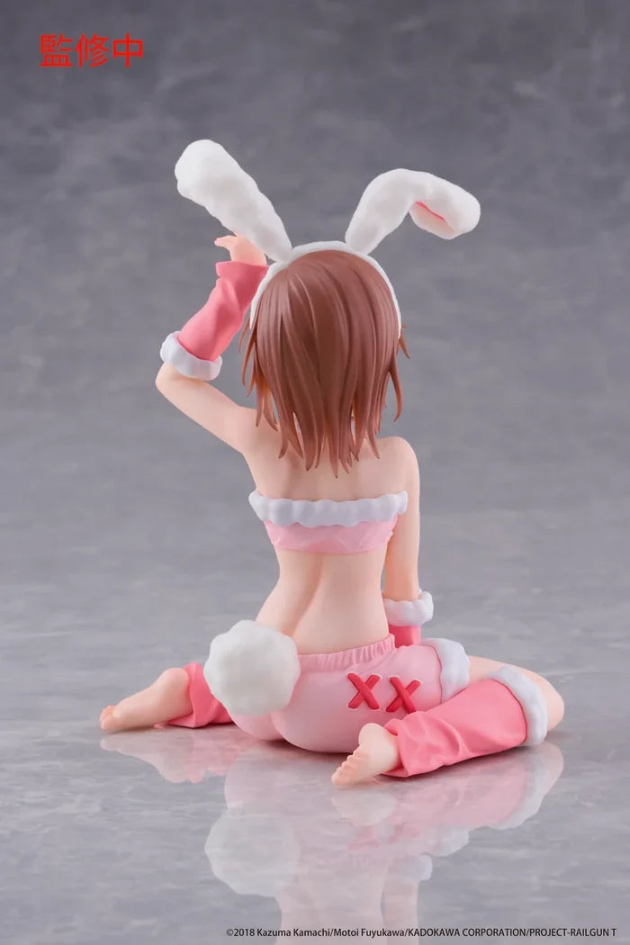 A Certain Scientific Railgun MOFLOCK Figure - Mikoto Misaka (Fluffy Bunny Ver.)
