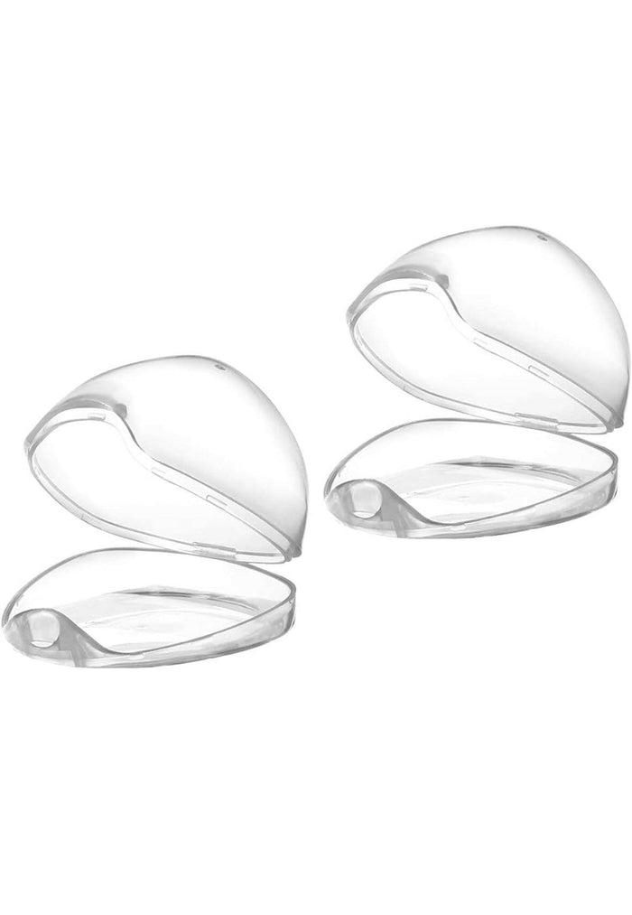 Accmor Pacifier Case, Pacifier Holder Case, Pacifier Container for Travel, BPA Free, Transparent, 2 Pack.