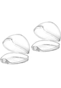 Accmor Pacifier Case, Pacifier Holder Case, Pacifier Container for Travel, BPA Free, Transparent, 2 Pack.