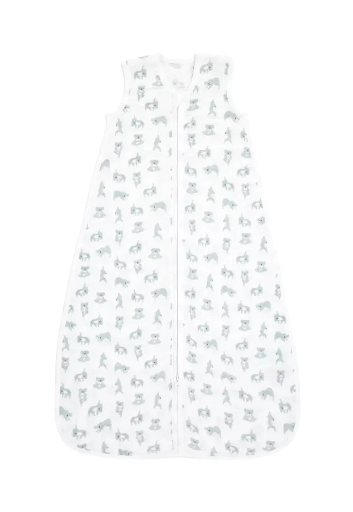 Aden + Anais Cotton Muslin Light Sleeping Bag - Now + Zen (1.0 TOG)