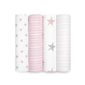 Aden + Anais Essentials Muslin Swaddle Blanket (Pack of 4)