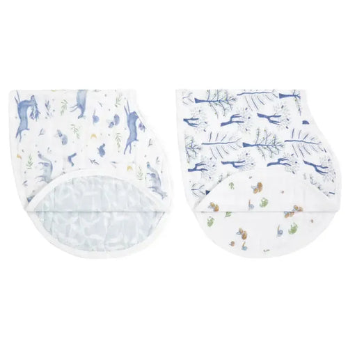 Aden + Anais Organic Cotton Burpy Bibs - Outdoors (2-Pack)