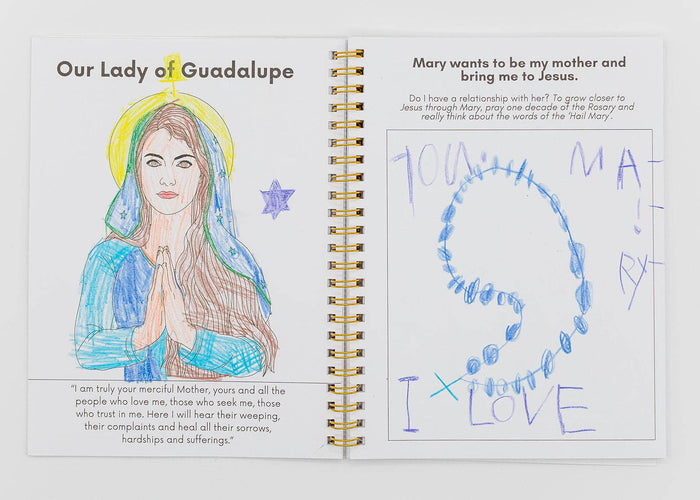 Our lady colored page