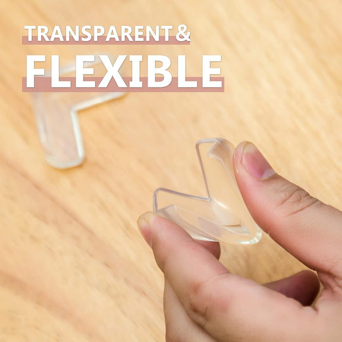 Aixmeet Corner Protector for Baby L-Shaped (12 Pcs)