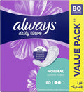 Always Liners Comfort & Protection (4x80)