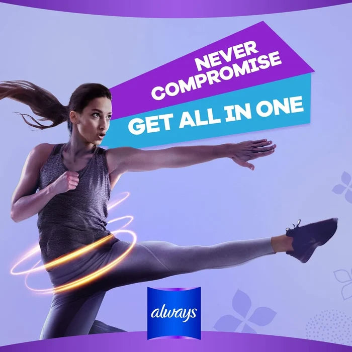 Always Liners Comfort & Protection (4x80)