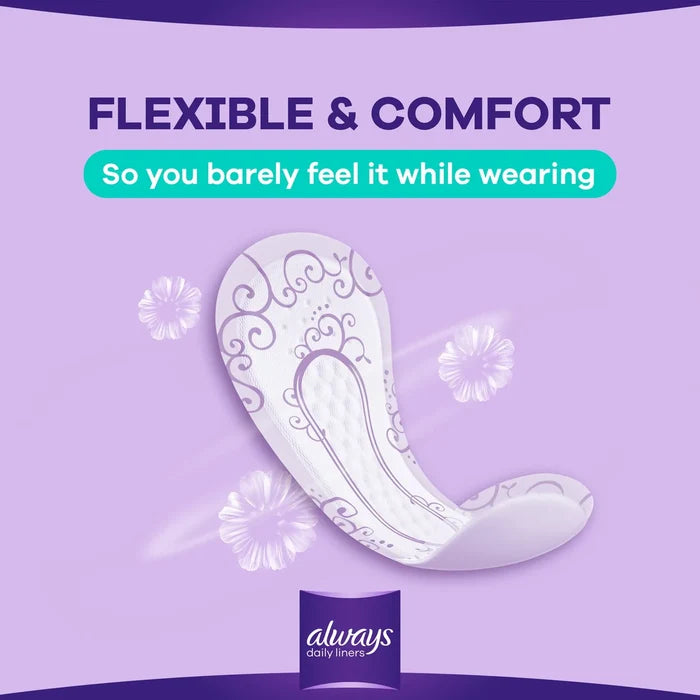 Always Liners Comfort & Protection (4x80)