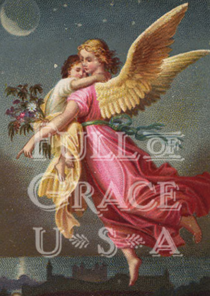 Angel in Flight Print