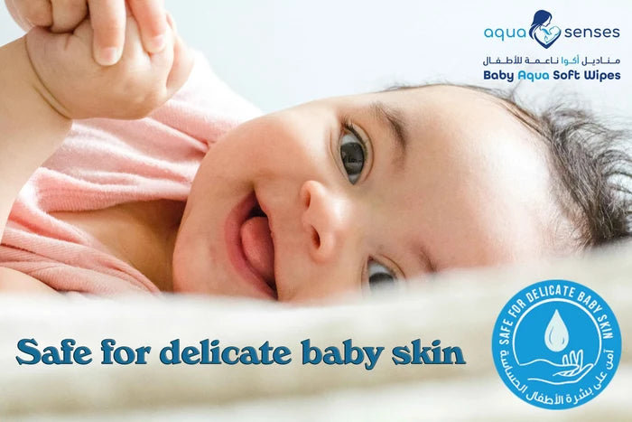 Aqua Senses Aqua Soft Baby Wipes - Pack of 9 (540 Count)
