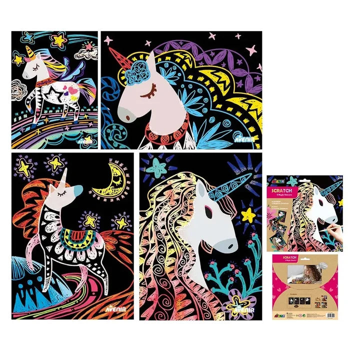 Avenir Scratch Magic Unicorn