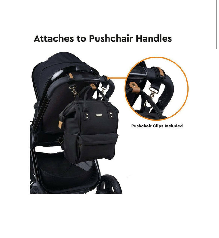 BabaBing - Mani Backpack Changing Bag - Black.
