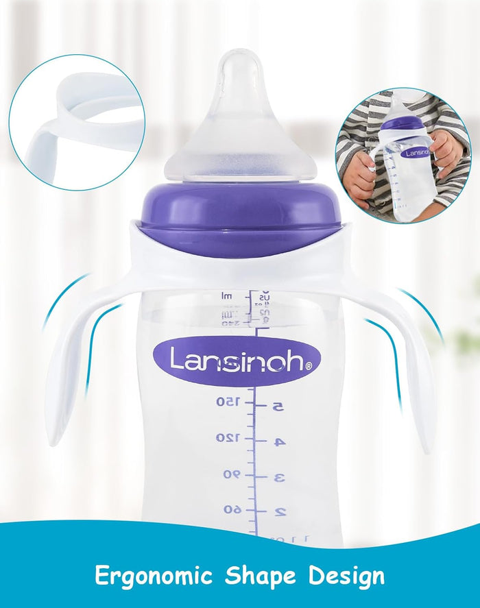 Baby Bottle Handles for Lansinoh Baby Bottles, 3pcs
