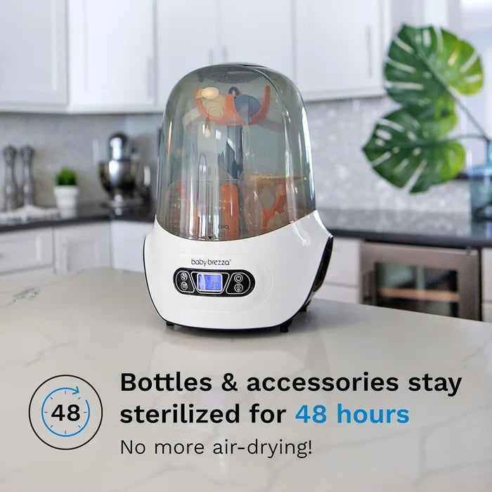 Baby Brezza Bottle Sterilizer and Dryer Machine (White)