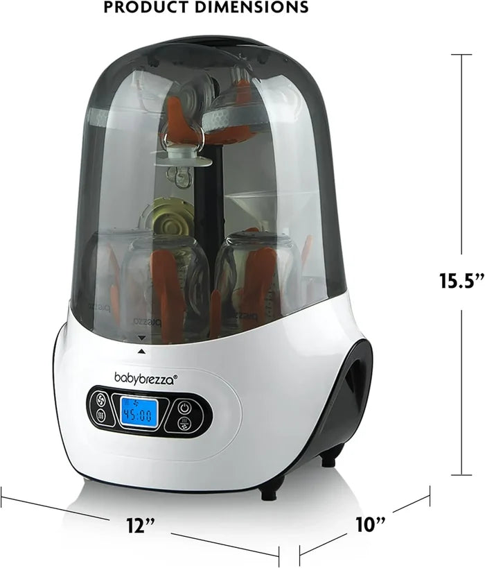 Baby Brezza Bottle Sterilizer and Dryer Machine (White)