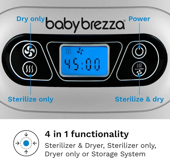 Baby Brezza Bottle Sterilizer and Dryer Machine (White)