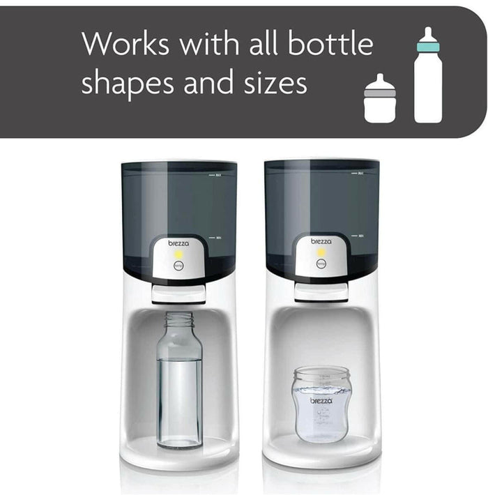 Baby Brezza Instant Warmer at Perfect Baby Bottle Temperature.