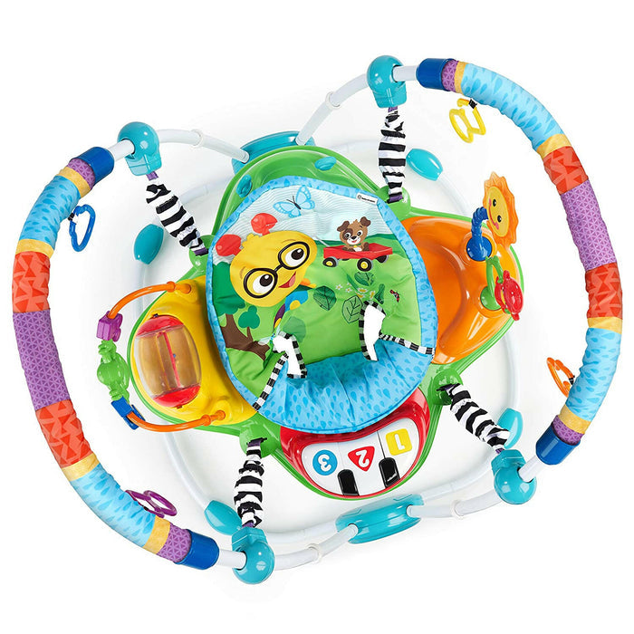 Baby Einstein Neighborhood Friends Activity Jumper with Lights and Melodies.