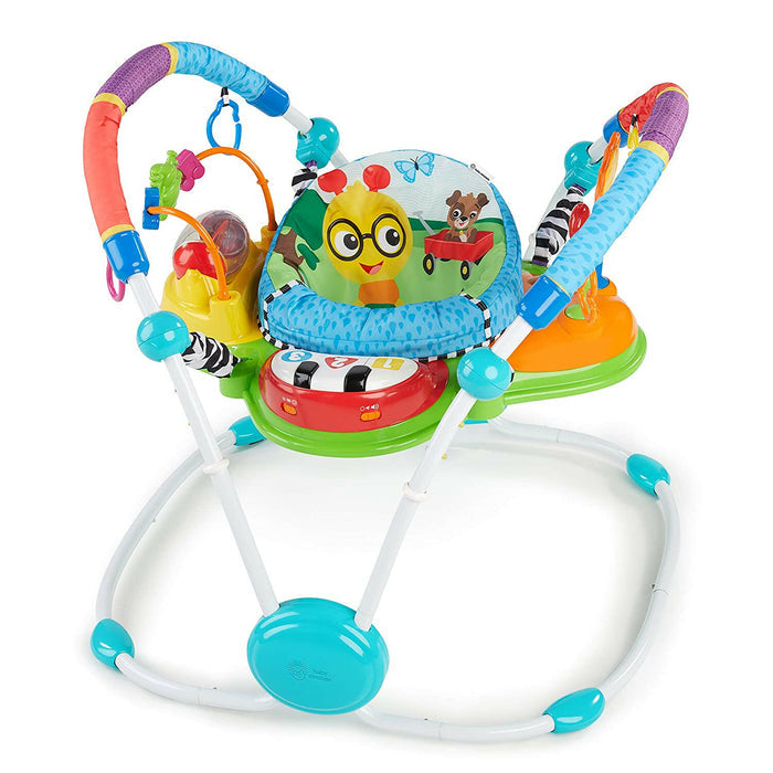 Baby Einstein Neighborhood Friends Activity Jumper with Lights and Melodies.