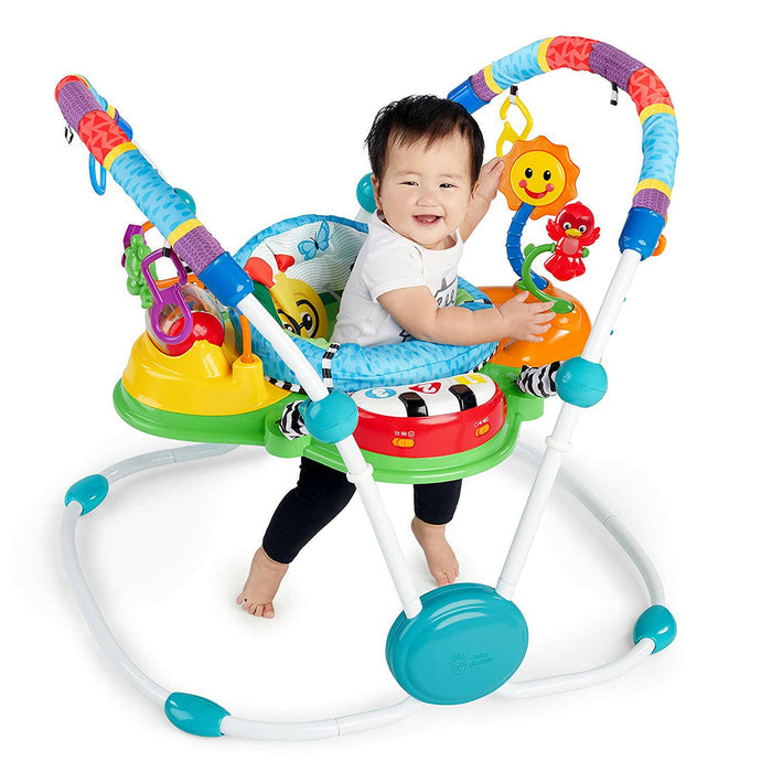 Baby Einstein Neighborhood Friends Activity Jumper with Lights and Melodies.