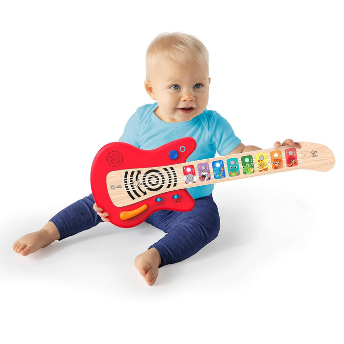 Baby Einstein Together in Tune Guitar Safe Wireless Wooden Musical Toddler Toy