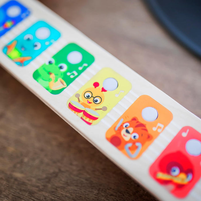Baby Einstein Together in Tune Guitar Safe Wireless Wooden Musical Toddler Toy