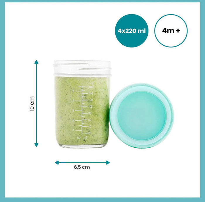 Babybols Glass Food Storage Multiset by BabyMoov.