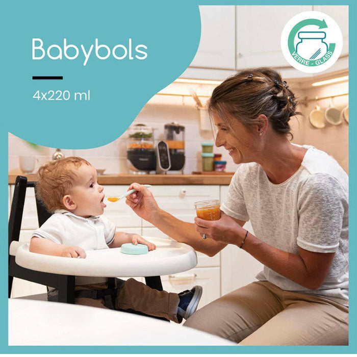 Babybols Glass Food Storage Multiset by BabyMoov.