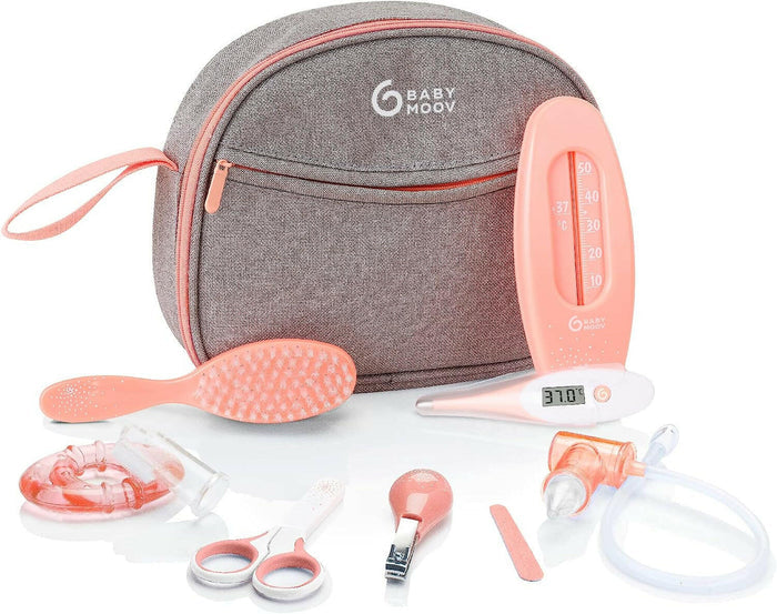 Babymoov- Baby nail kit for newborn - Grey/Peach.