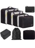 BAGAIL 8 Set Packing Cubes Luggage Packing Organizers for Travel Accessories.