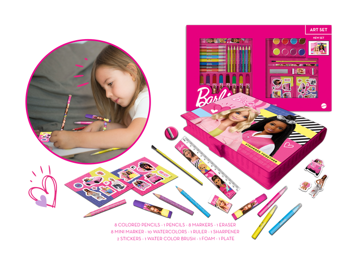 Barbie Art Set