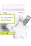 BBLUV Portable Music Box and Night Light (Star)