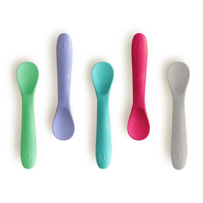 Bbluv Spoon Silicone (Set of 5 Spoons)