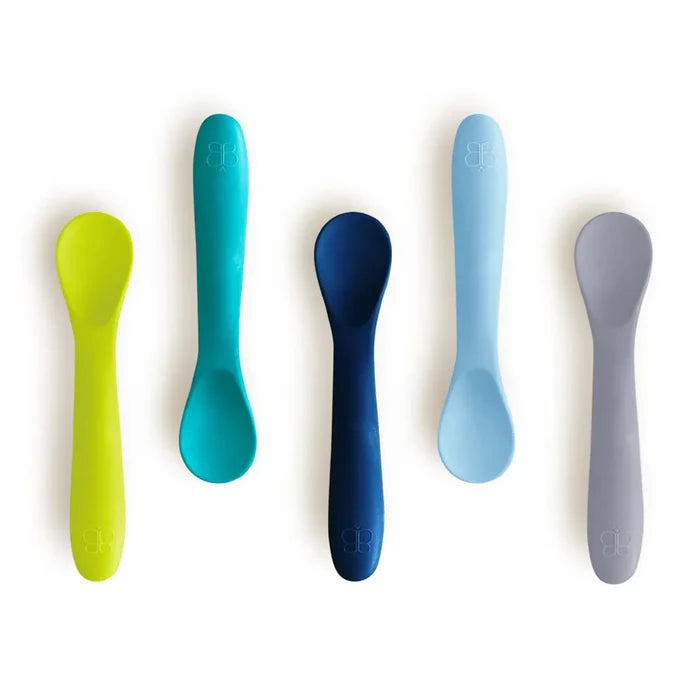 Bbluv Spoon Silicone (Set of 5 Spoons)