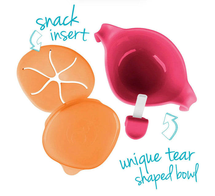 b.box 3in1 Bowl with Lid and Straw.