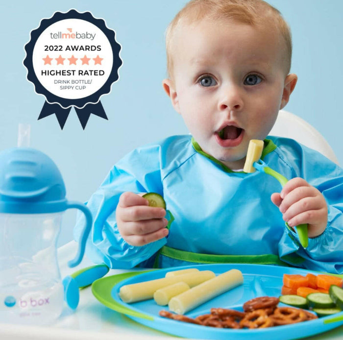 B.Box Feeding Set, Sippy Cup, Cutlery Set & Plate.