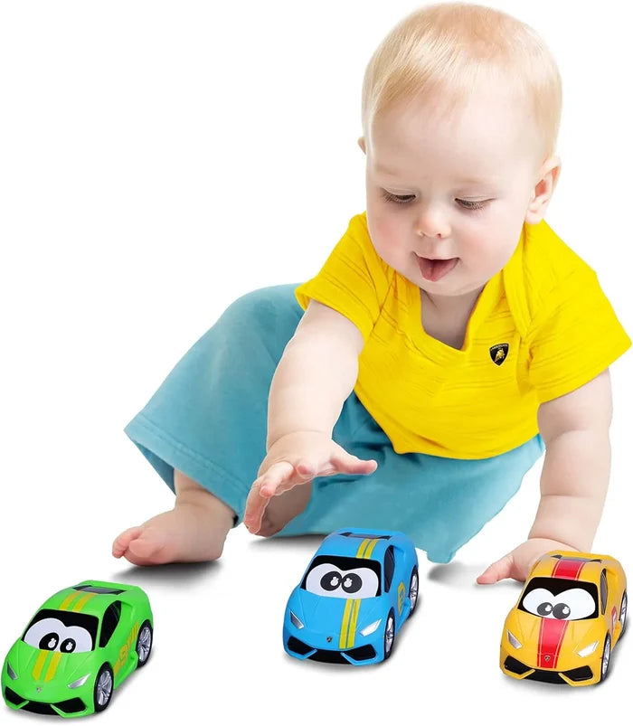 Bburago Junior Push & Race Lamborghini Huracan Coupe (Blue)