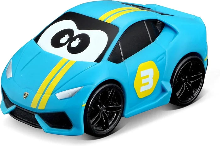Bburago Junior Push & Race Lamborghini Huracan Coupe (Blue)