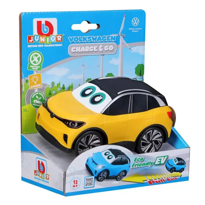 Bburago Junior Volkswagen Charge & Go (Yellow)