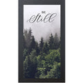 Be Still and Know That I Am God Green Forest Art Vertical