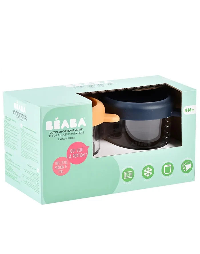 Beaba Glass Conservative Jars Honey Set (2x250ml)