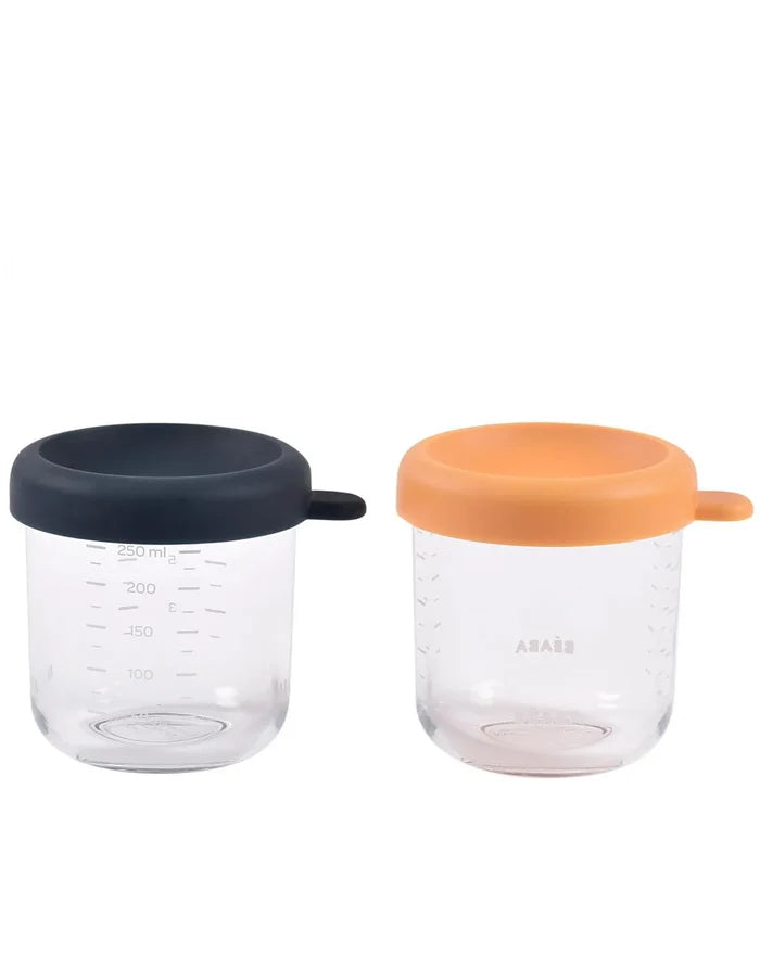 Beaba Glass Conservative Jars Honey Set (2x250ml)